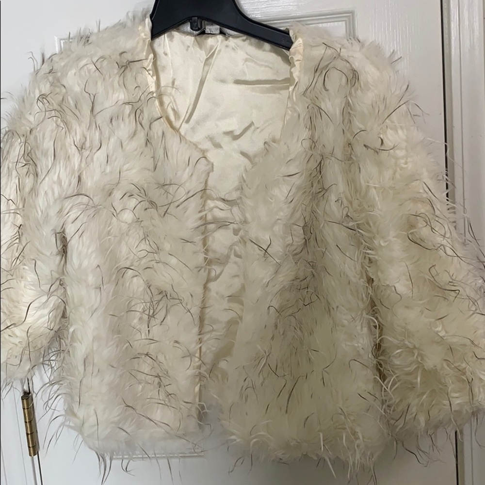 Faux fur vest